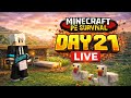 Minecraft Survival Series Day 21 Live 🔴 | Public + Pocket Edition Server #minecraft #minecraftlive