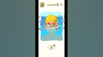 DOP 4: Draw One Part❄️ Level 416 & 417🦴🧠 #shorts #youtubeshorts #youtube#gaming