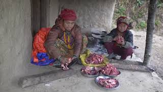 Myvillag offcial videos EP 825  || Cooking technology of delicious meat in village