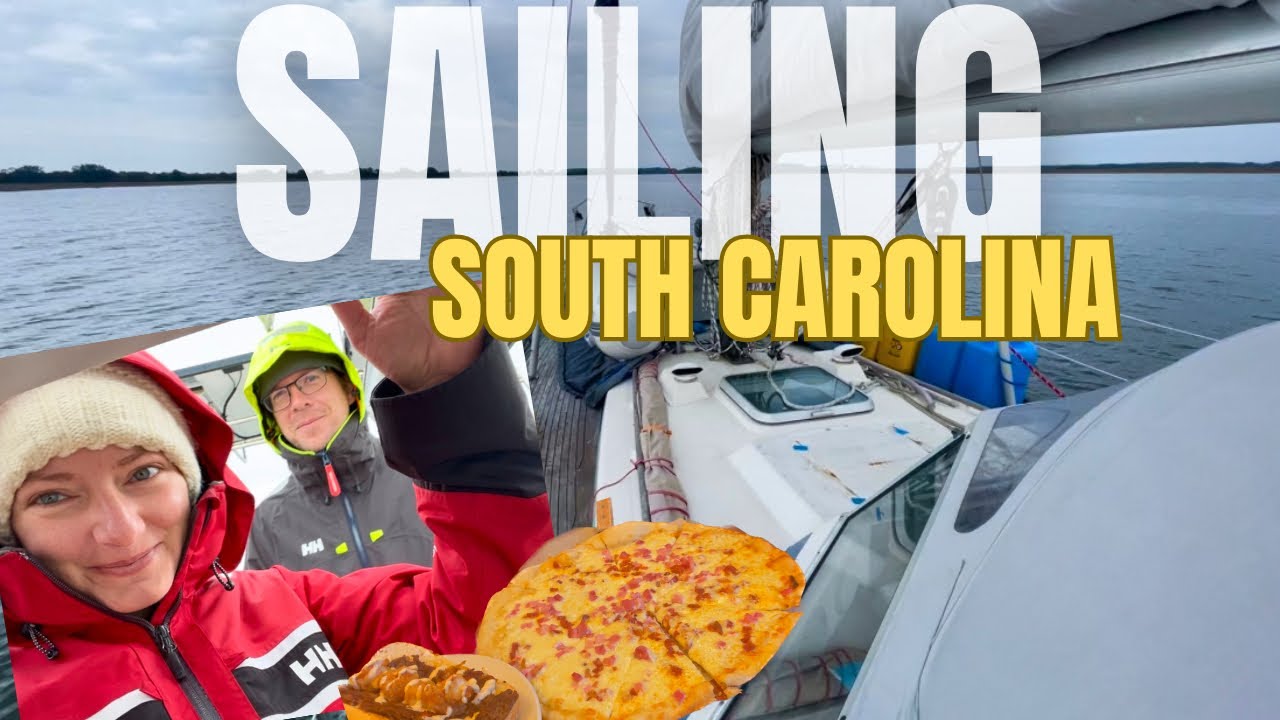 ICW TRIP: Little 35 Foot Hallberg Rassy352 SAILS SOUTH | BOATLIFE | Sailing Joco EP102