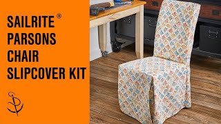 Sailrite® Parsons Chair Slipcover Kit - DIY