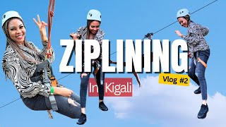 Travel vlog - Ziplining in Kigali Rwanda | 5 Popular Food Eaten In Rwanda #travelvlog