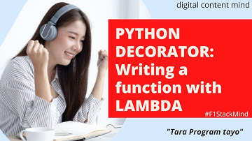 How to write Python Decorator(function) in 11 minutes