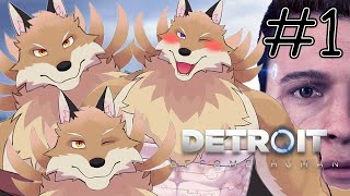 【Detroit: Become Human#1】どういうゲームかほとんど知りません…おすすめされたからやってみる🦊✨【獣Vtuber】