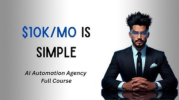How to start a $10k/mo AI Automation Agency in 30 minutes | Full  Beginner