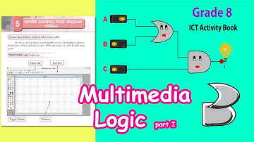 How to use Multimedia Logic Software in Grade 8 ICT (Part I) | Sinhala| ictBeyond