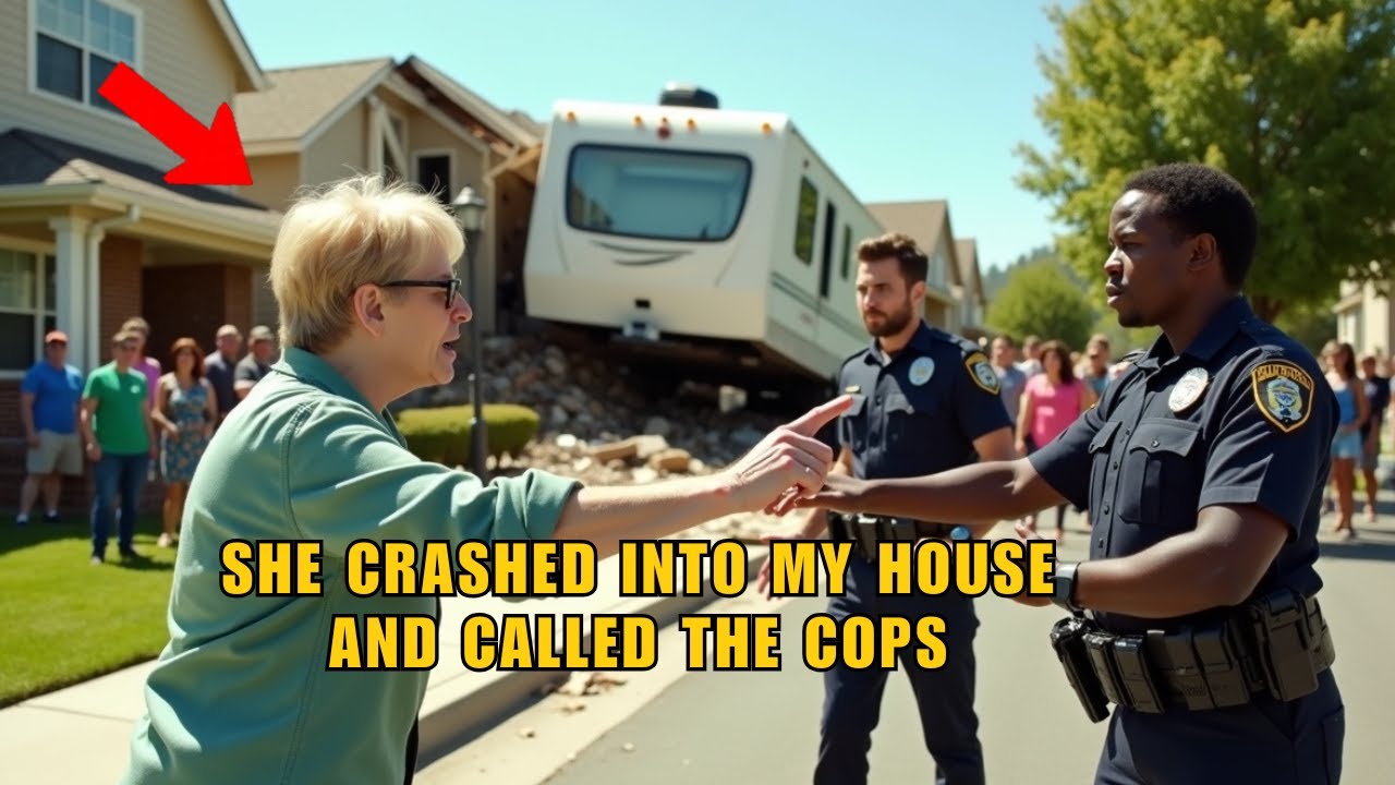 HOA—Karen Crashed her RV into my house after I refused to let her park ...