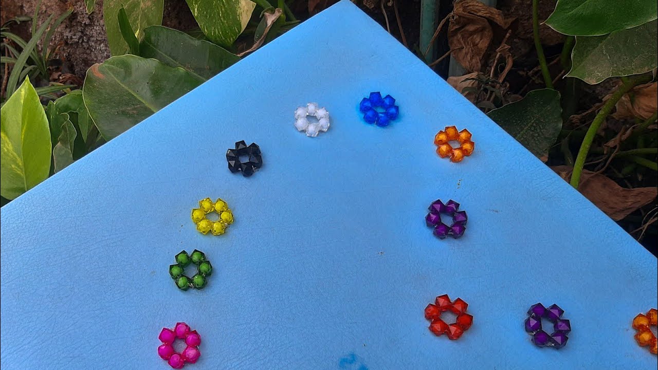 Wall Art with a beaded heart design YouTube