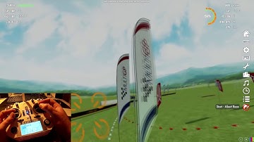 Velocidrone + FrSky Taranis Q X7 stick posture 21w02