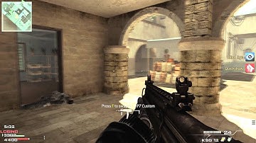 MW3 Noob GamePlay Team DeathMatch SeaTown Score 5/1/8 Commentary