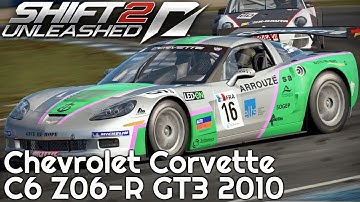 Chevrolet Corvette C6 Z06-R GT3 2010 - Donington Parc GP [ NFS/Need for Speed: Shift 2 | Gameplay ]