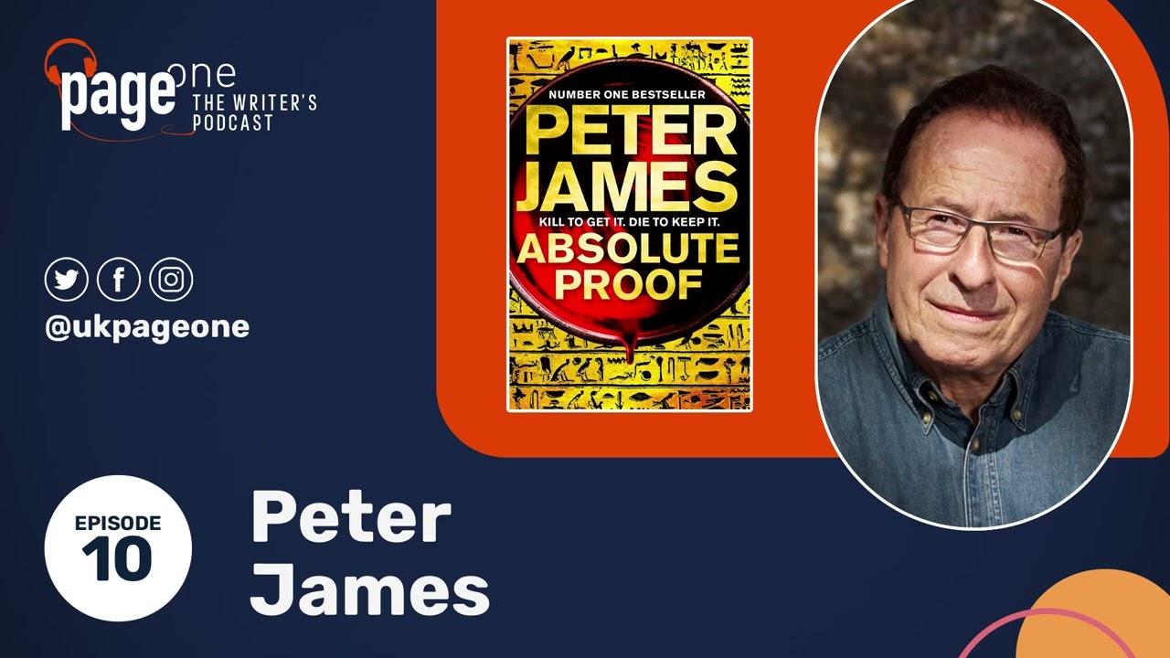 Peter James talks about getting a start in TV, working with the police on his bestsellers, and more!