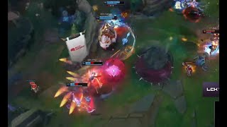 "용 조련사 비디디" KT VS GEN 3세트 lck 반응