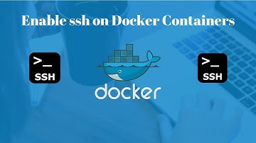 How to configure ssh in a Docker container