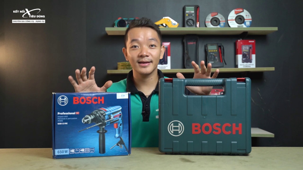 CHỌN GSB 13RE hay GSB 16RE ? Câu trả lời QUÁ RÕ RÀNG | Review máy khoan động lực Bosch