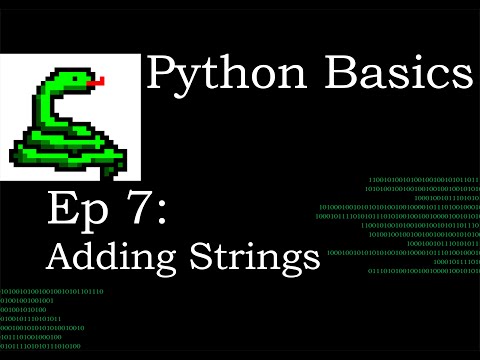 Python Basics Adding Strings