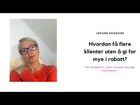 Video: Hvordan Gi Rabatter Til Klienter