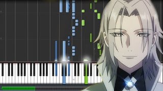 K Project (アニメ「K」) : Return of Kings ED {by angela} -  Kizuna (Piano Synthesia + Sheet) chords