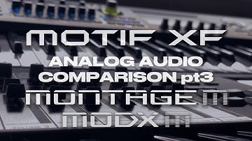 De vraag is: klinkt de MOTIF XF nog steeds beter dan de MONTAGE en MODX? Audiovergelijking 3/3
