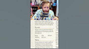Hazards in D&D 5e 2024 #dnd #dnd5e #shorts #dungeonsanddragons #nerdimmersion