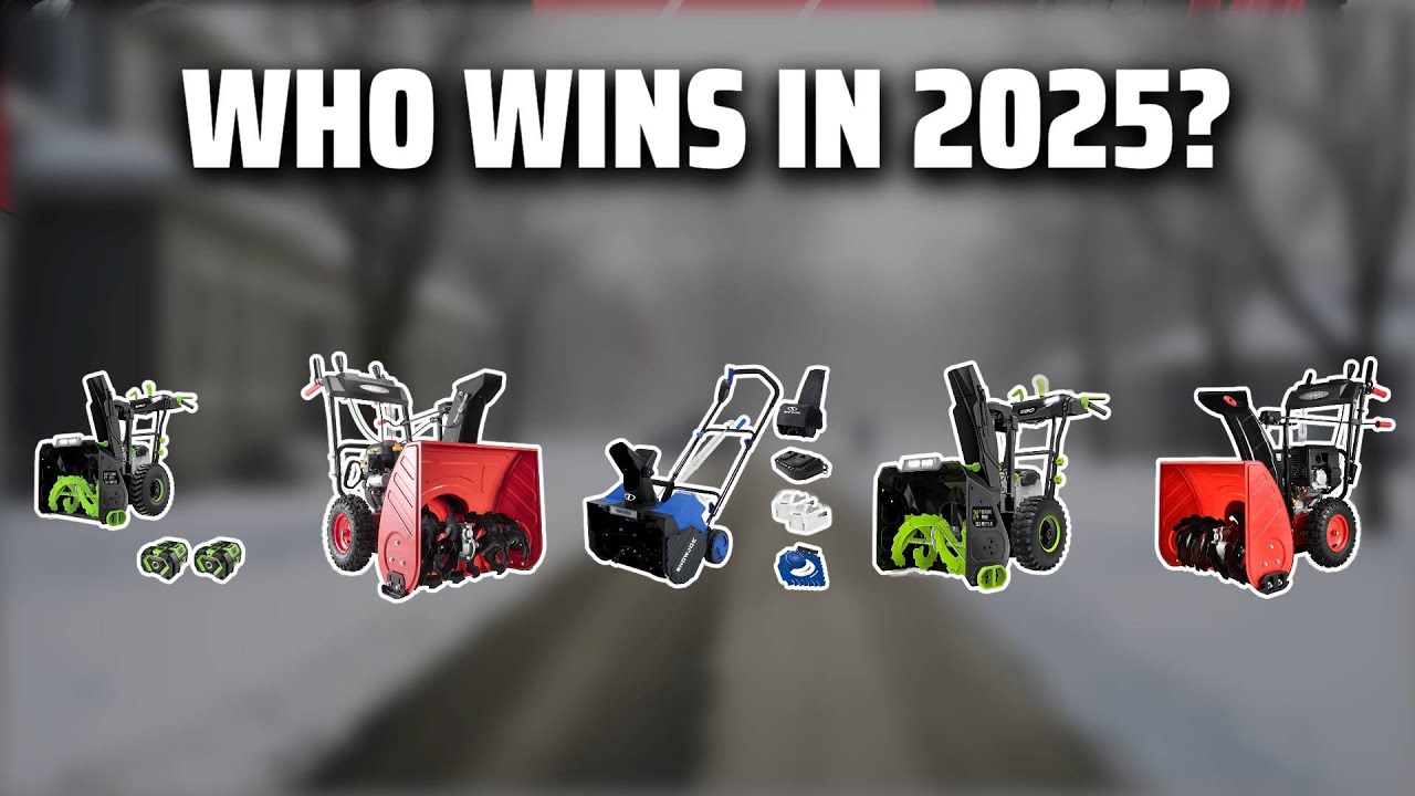 The Top 5 Best Battery Snow Blower in 2025 - Must Watch Before Buying ...