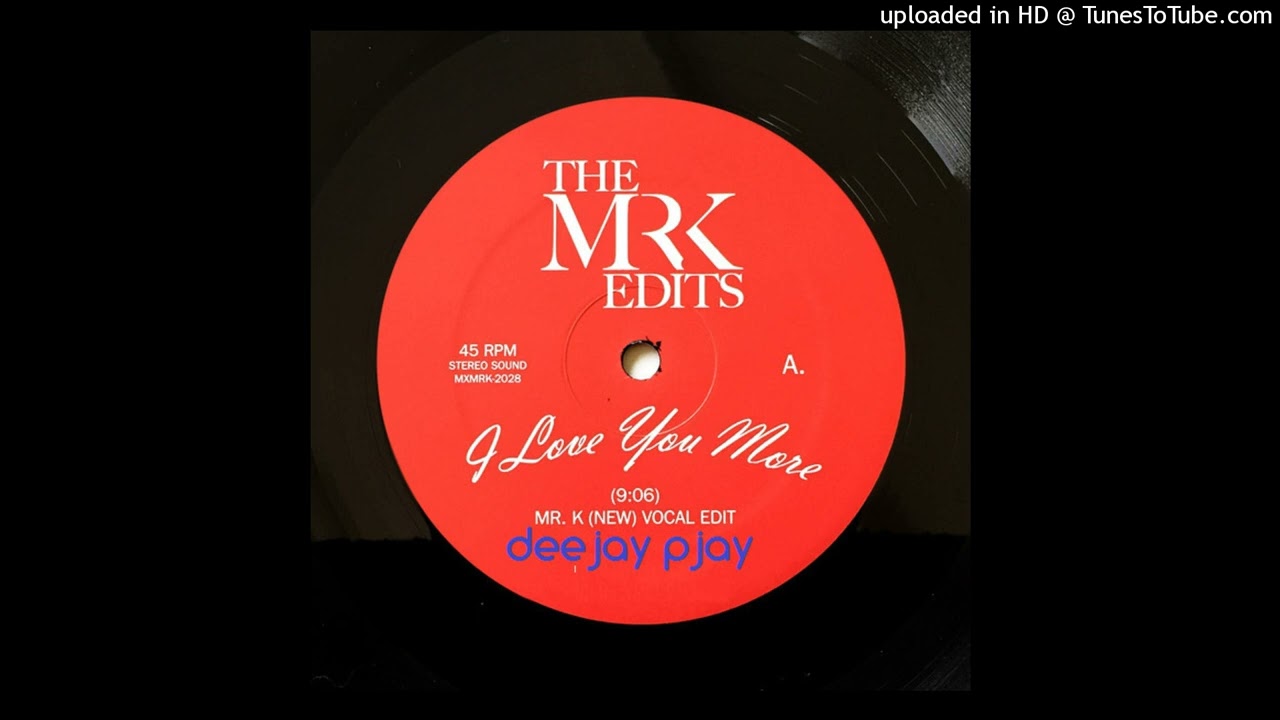 RENÉ & ANGELA - I LOVE YOU MORE MR. K René & Angela - I Love You More (Mr. K New Vocal Edit) - YouTube