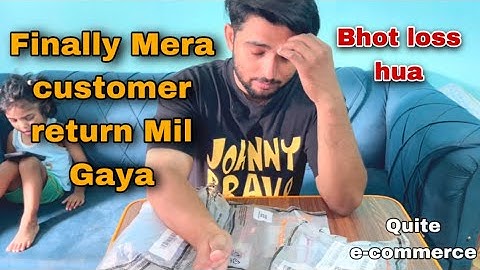Finally Mera Customer Return Aagaya | Shadowfax Return Parcel Vlog #ecommerce #meeshoseller 