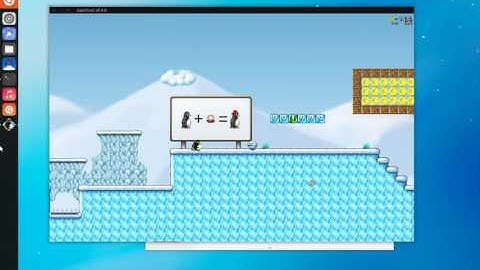 Supertux2 on Mir native - Ubuntu 16.10 Unity8