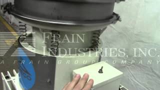 Sweco Model LS18S333, 18 diameter, single separation vibratory sifter