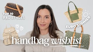 10 VINTAGE DESIGNER BAGS FOR 2024  | Let's run through my favourites and YOURS! ✨