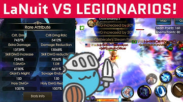 LaNuit Vs Legionarios - P100 Battle - Legacy of discord - Apollyon