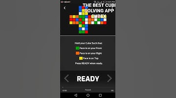 The best cube solving app cubex.