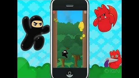 Ninjatown: Trees of Doom Wireless Game Trailer - Debut