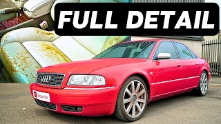 DISGUSTING & MOULDY Audi S8 Full Detail - Car Detailing ASMR