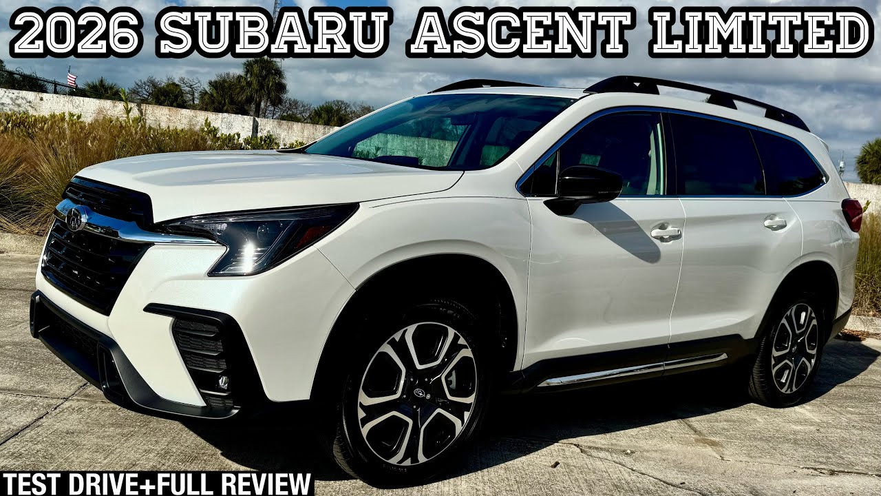 2026 Subaru Ascent Limited: TEST DRIVE+FULL REVIEW