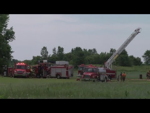 Utility Building Catches Fire In Colona