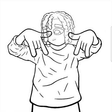 Juice WRLD Official Coloring Book