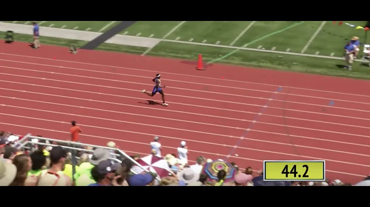 *WISCONSIN 400M WIAA STATE RECORD* - Kenneth Bedna...