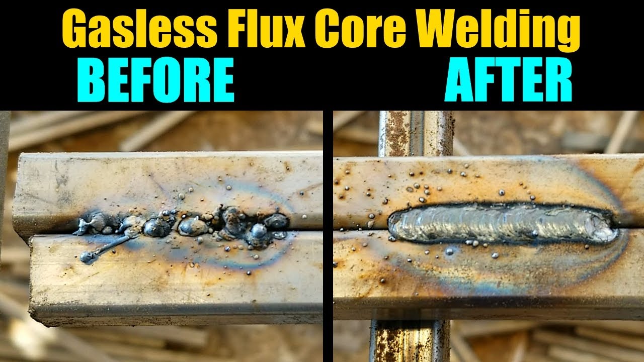 Learn Perfect Flux Core Welds In 10 Mins | Gasless Flux Core Welding For Beginners Tips And Tricks | - YouTube