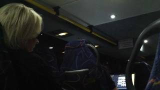 Passenger fights with Megabus driver!
