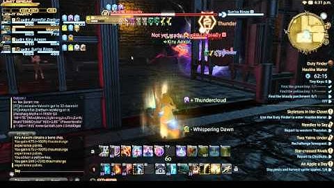 Final Fantasy XIV: ARR - Haukke Manor (Black Mage)