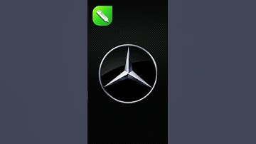 Mercedes logo design in CorelDraw🔥 #tutorial#coreldraw#shorts