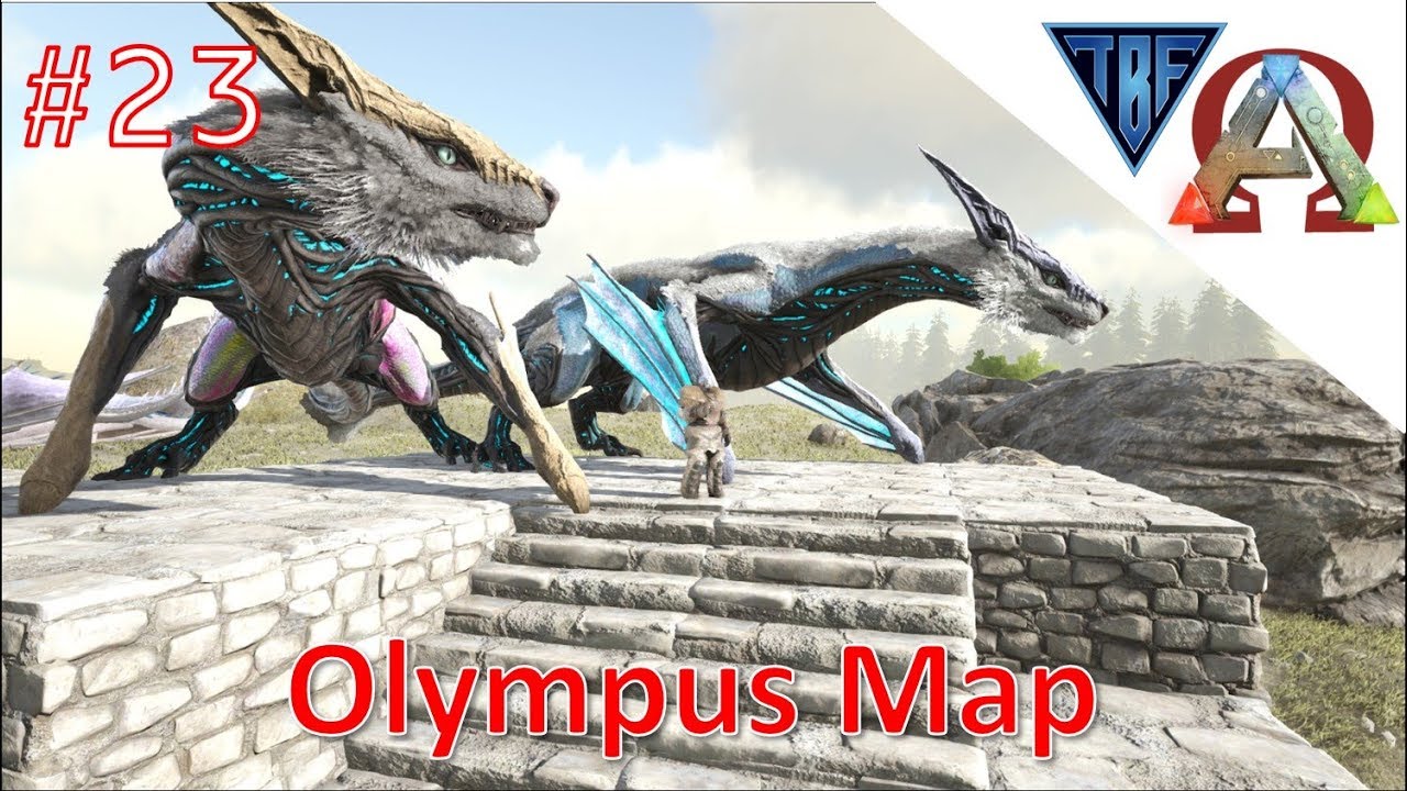 Managarmrs On Olympus In A Secret Cave Olympus Map E23 Ark Survival Evolved Youtube