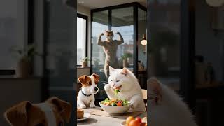 #ai #story #catshorts #aicat #cattales #catfunny #貓咪 #猫 #動物 #可愛 #बिल्ली डांस