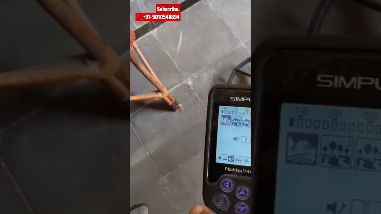 Irron Off With Simplex Metal Detector | Best Underground Metal Detector.