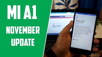 Mi A1 Official November Security OTA Update