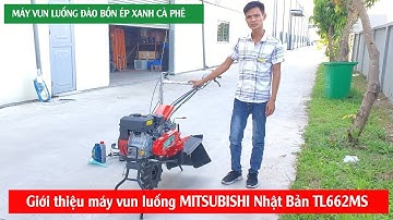 Máy vun luống nhật bản TL655MS - Máy lên luống Tiến Linh