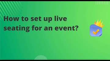 How to set up live seating for an event on WordPress website?