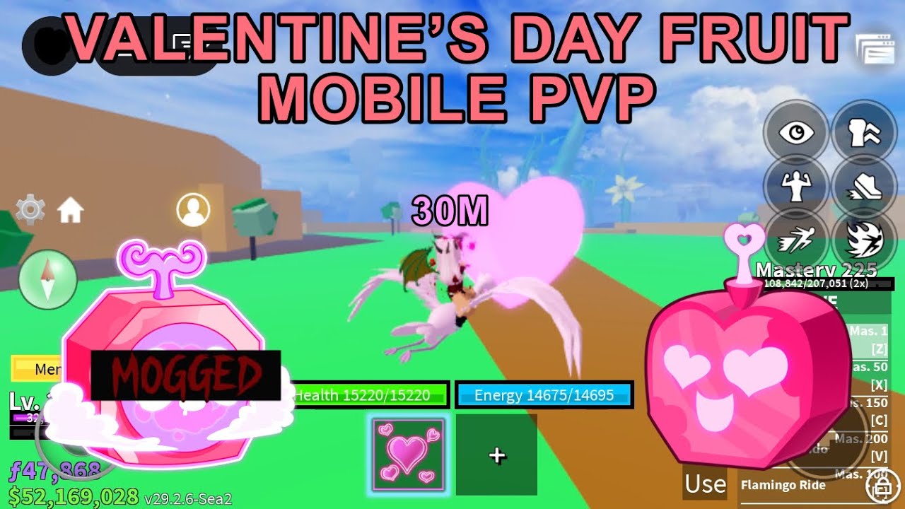 30M MOBILE PRO Tries Love For The First Time | Blox Fruits