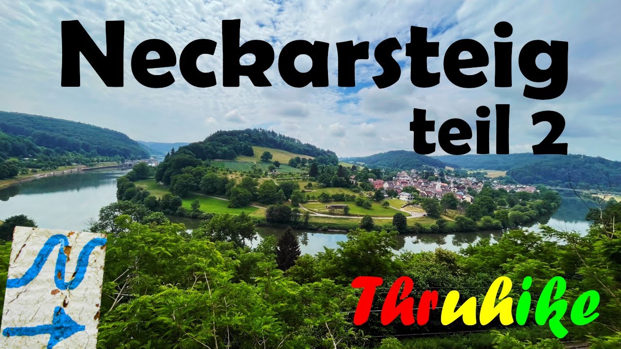 Neckarsteig 4-Tages Wanderung 2 #wandernindeutschland  #odenwald   #thruhike